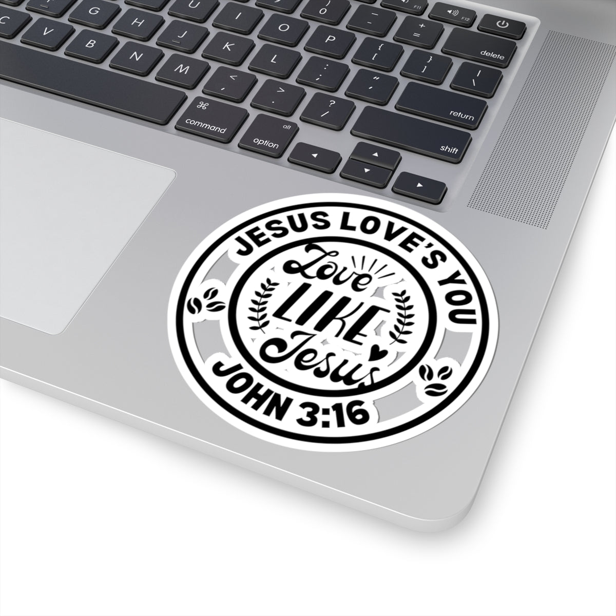 Inspirational Jesus Love Kiss-Cut Stickers - Perfect for Christians, Gifts & Décor