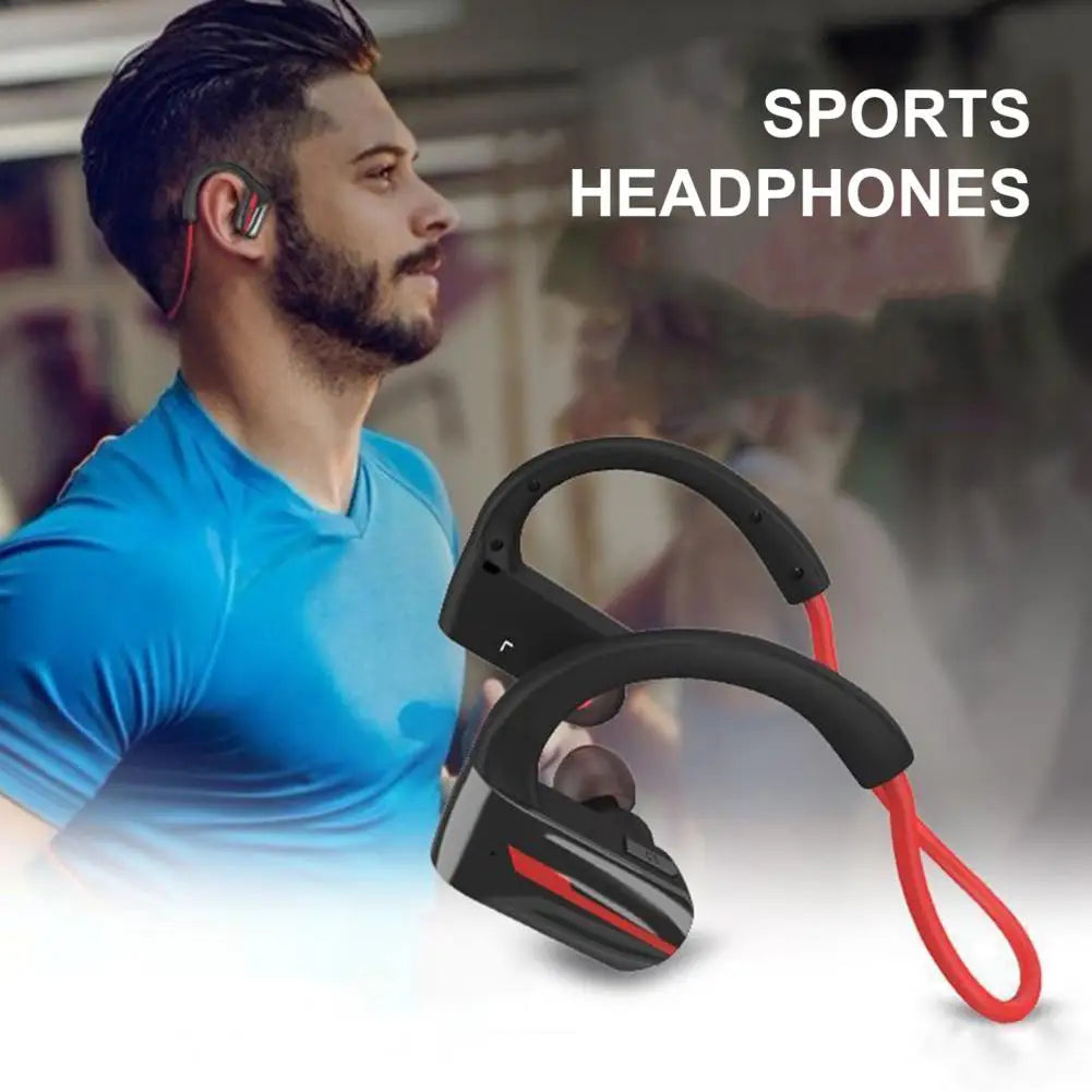 1 Set Wireless Headset Waterproof Non-delayed Stereo Surround Ergonomic Bluetooth-compatible 4.1 Wireless Earbud Audio Accessori