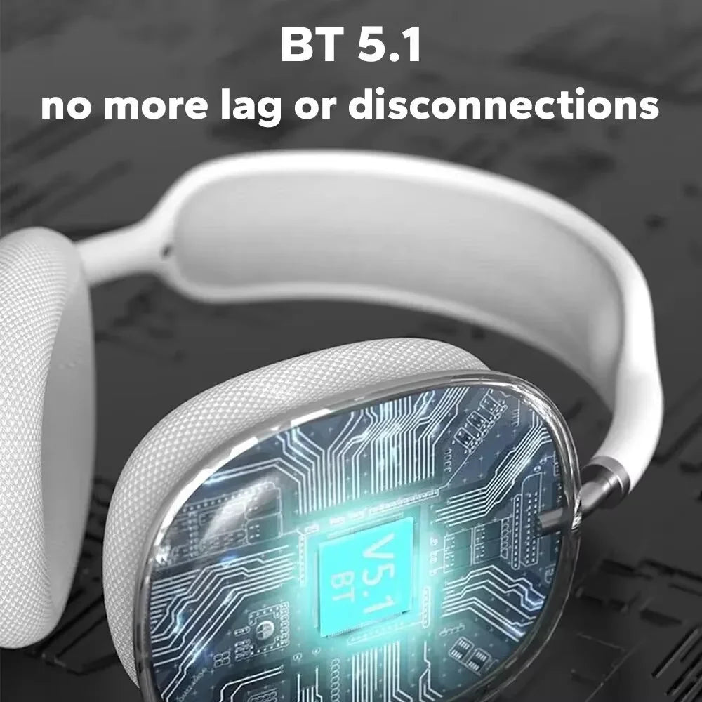 P9 Wireless Headphones Bt Headset Smart Noise Reduction Headsets Stereo Sound TWS Earphones Gaming Earpiece for Phone PC